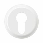 Enjoliveur pour poussoir à clé 3 positions Céliane - Blanc Tunisie-Boutique