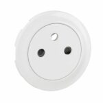 Enjoliveur pour prise de courant fort 2P+T Surface Confort Céliane - Blanc