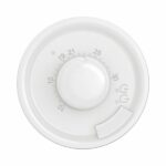 Enjoliveur pour thermostat d'ambiance pour chauffage électrique ou climatisation Céliane - Blanc Tunisie-Boutique