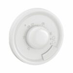Enjoliveur pour thermostat d'ambiance pour chauffage électrique ou climatisation Céliane - Blanc Tunisie-Boutique