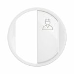 Enjoliveur pour poussoir d'appel sanitaire pour bâtiments de santé Céliane - Blanc Tunisie-Boutique