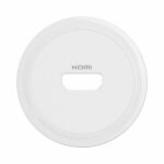Enjoliveur pour prise audio vidéo HDMI 2.0 Type-A préconnectorisée Céliane - Blanc Tunisie-Boutique