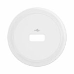 Enjoliveur pour prise USB DATA 2.0 Type-A simple Céliane - Blanc Tunisie-Boutique