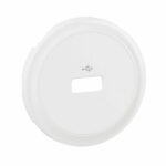 Enjoliveur pour prise USB DATA 2.0 Type-A simple Céliane - Blanc Tunisie-Boutique