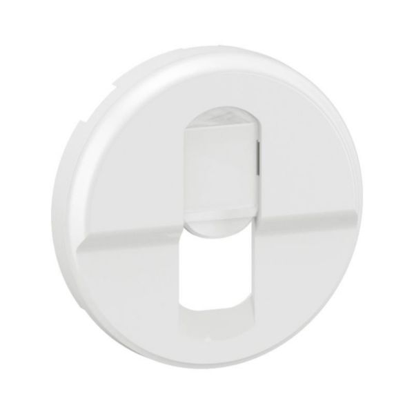 Enjoliveur pour prise simple RJ45 blindée catégorie6A STP Grade 3 TV Céliane - Blanc Tunisie-Boutique