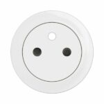 Enjoliveur pour prise de courant fort 2P+T Surface Confort Céliane - Blanc Antimicrobien Tunisie-Boutique