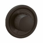 Enjoliveur Céliane pour interrupteur de variateur pour ventilateur - Noir