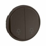Enjoliveur pour commande lampes de chevet pour hôtel Céliane - Noir