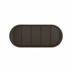 Enjoliveur pour interrupteur ou va-et-vient commandes compactes Céliane - Noir Tunisie-Boutique