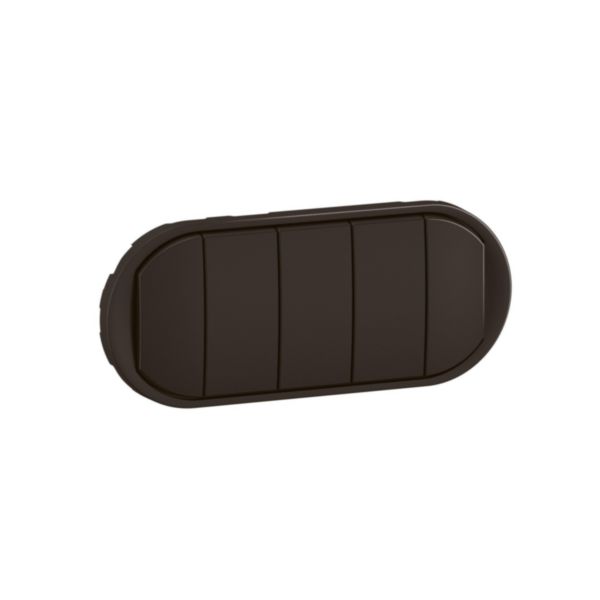 Enjoliveur pour interrupteur ou va-et-vient commandes compactes Céliane - Noir Tunisie-Boutique