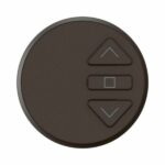 Enjoliveur pour interrupteur individuel de volets Radio compatible RTS Somfy Céliane - Noir Tunisie-Boutique