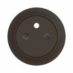 Enjoliveur pour prise de courant fort 2P+T Surface Confort Céliane - Noir Tunisie-Boutique