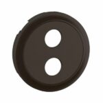 Enjoliveur pour prise haut-parleur Banana gold simple Céliane - Noir Tunisie-Boutique