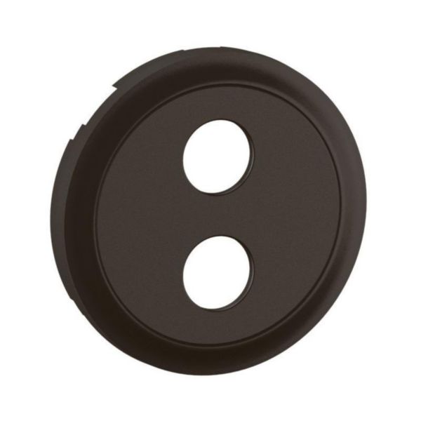 Enjoliveur pour prise haut-parleur Banana gold simple Céliane - Noir Tunisie-Boutique