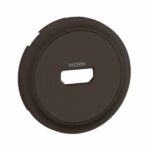 Enjoliveur pour prise audio vidéo HDMI 2.0 Type-A préconnectorisée Céliane - Noir