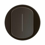 Enjoliveur pour permutateur 10A à voyant Céliane - Noir Tunisie-Boutique