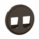 Enjoliveur pour prise Haut-Parleur double à poussette Céliane - Noir
