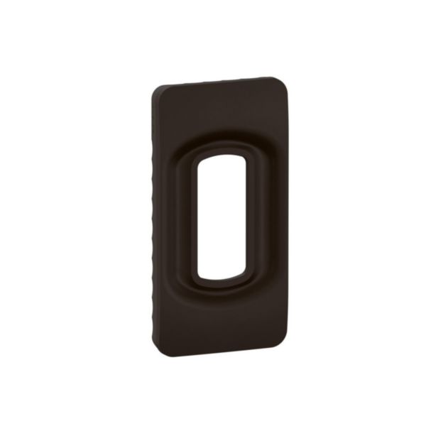 Plaque de finition Céliane Noir Mat - 1 module Tunisie-Boutique