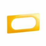 Plaque de finition Céliane Jaune Safran - 4/5 modules