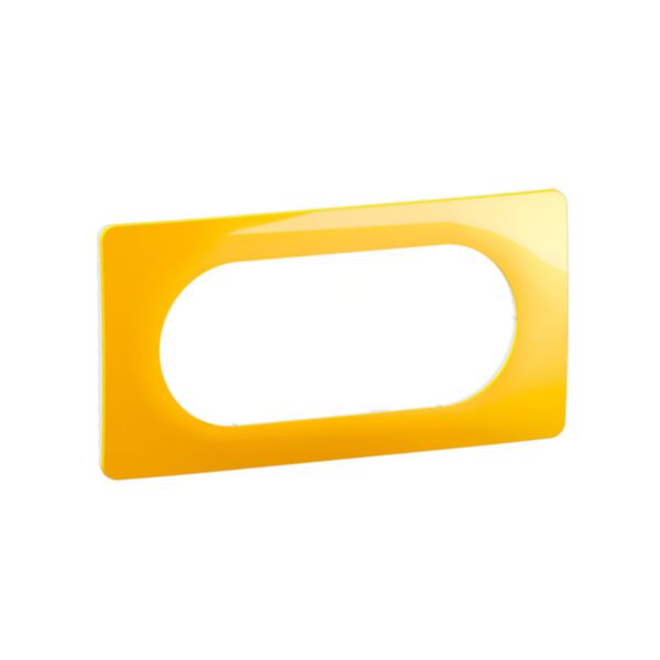 Plaque de finition Céliane Jaune Safran - 4/5 modules Tunisie-Boutique