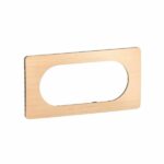 Plaque de finition Céliane Hêtre - 4/5 modules