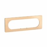 Plaque de finition Céliane Hêtre - 6/8 modules