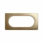 Plaque de finition Céliane Bronze Satiné - 4/5 modules Tunisie-Boutique