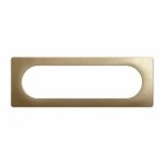 Plaque de finition Céliane Bronze Satiné - 6/8 modules Tunisie-Boutique