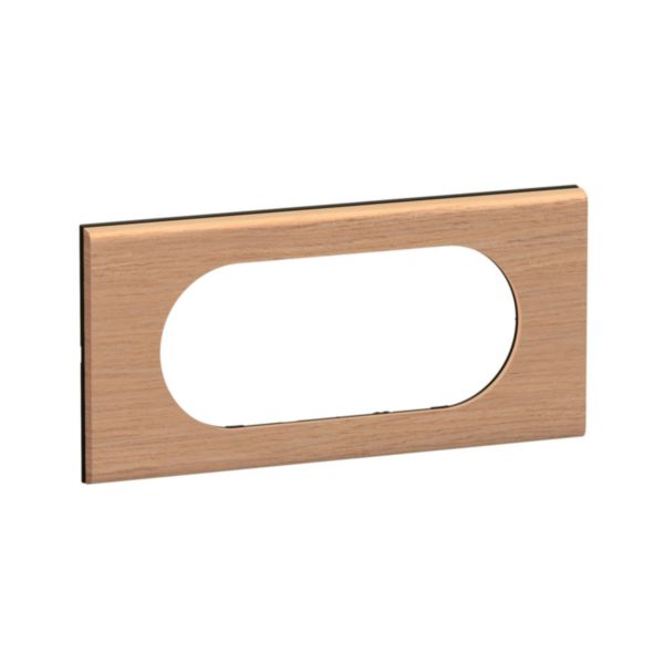 Plaque de finition Céliane format spécial pour 4 modules à 5 modules Collection Matière Brute finition Chêne Tunisie-Boutique
