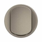 Enjoliveur pour interrupteur et ou va-et-vient Céliane - Titanium Tunisie-Boutique