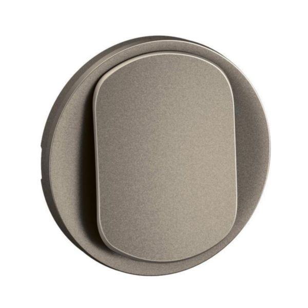 Enjoliveur pour interrupteur et ou va-et-vient Céliane - Titanium Tunisie-Boutique