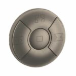 Enjoliveur pour interrupteur ou poussoir de stores pour hôtel Céliane - Titanium