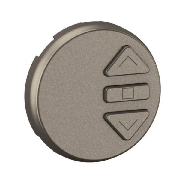 Enjoliveur pour interrupteur individuel de volets Radio compatible RTS Somfy Céliane - Titanium Tunisie-Boutique