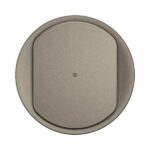 Enjoliveur pour variateur type poussoir 3 fils 150W LED avec Neutre Céliane - Titanium Tunisie-Boutique