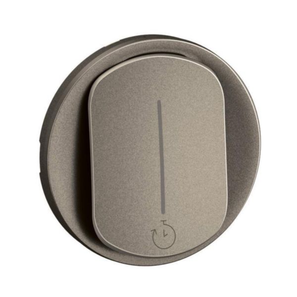 Enjoliveur pour interrupteur temporisé sans Neutre Céliane - Titanium Tunisie-Boutique