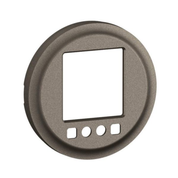 Enjoliveur pour interrupteur horaire programmable 2 ordres Céliane - Titanium Tunisie-Boutique