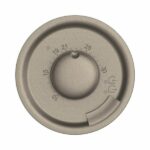 Enjoliveur pour thermostat d'ambiance pour chauffage électrique ou climatisation Céliane - Titanium Tunisie-Boutique