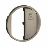 Enjoliveur pour poussoir d'appel sanitaire pour bâtiments de santé Céliane - Titanium