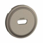 Enjoliveur pour prise audio vidéo HDMI 2.0 Type-A préconnectorisée Céliane - Titanium Tunisie-Boutique
