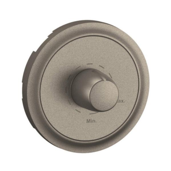 Enjoliveur pour atténuateur de ligne audio et vidéo Céliane - Titanium Tunisie-Boutique