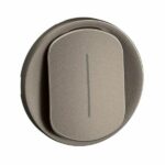 Enjoliveur pour permutateur 10A à voyant Céliane - Titanium Tunisie-Boutique