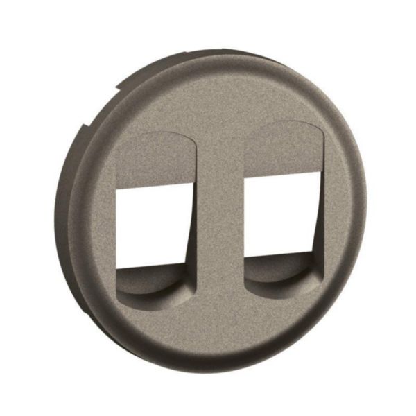 Enjoliveur pour prise Haut-Parleur double à poussette Céliane - Titanium Tunisie-Boutique