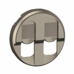 Enjoliveur pour prise double informatique RJ45 Céliane - Titanium Tunisie-Boutique